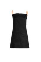 Courreges Courreges Cotton Dress With Plastic Straps - Multicolored