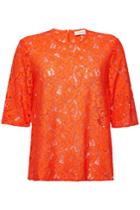 By Malene Birger By Malene Birger Nolao Lace Top With Cotton
