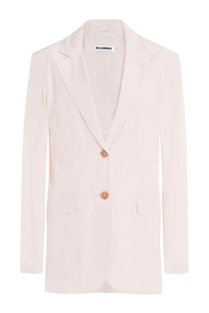 Jil Sander Jil Sander Silk Blend Blazer