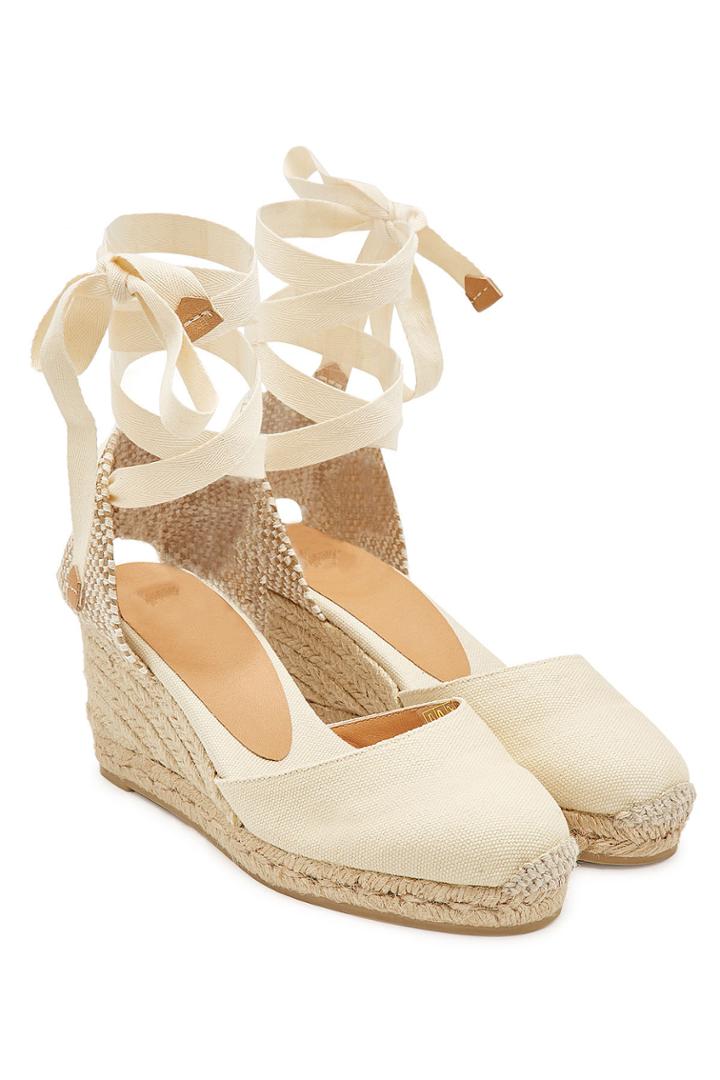 Castañer Castañer Carina 60 Canvas Wedge Espadrilles