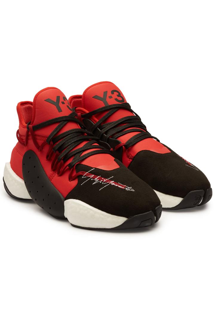 Y-3 Y-3 Byw Bball Sneakers With Suede