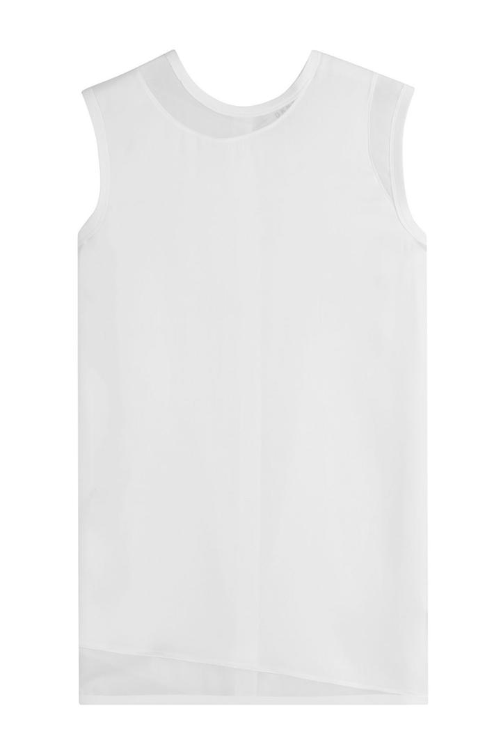 Dkny Dkny Silk Sleeveless Top