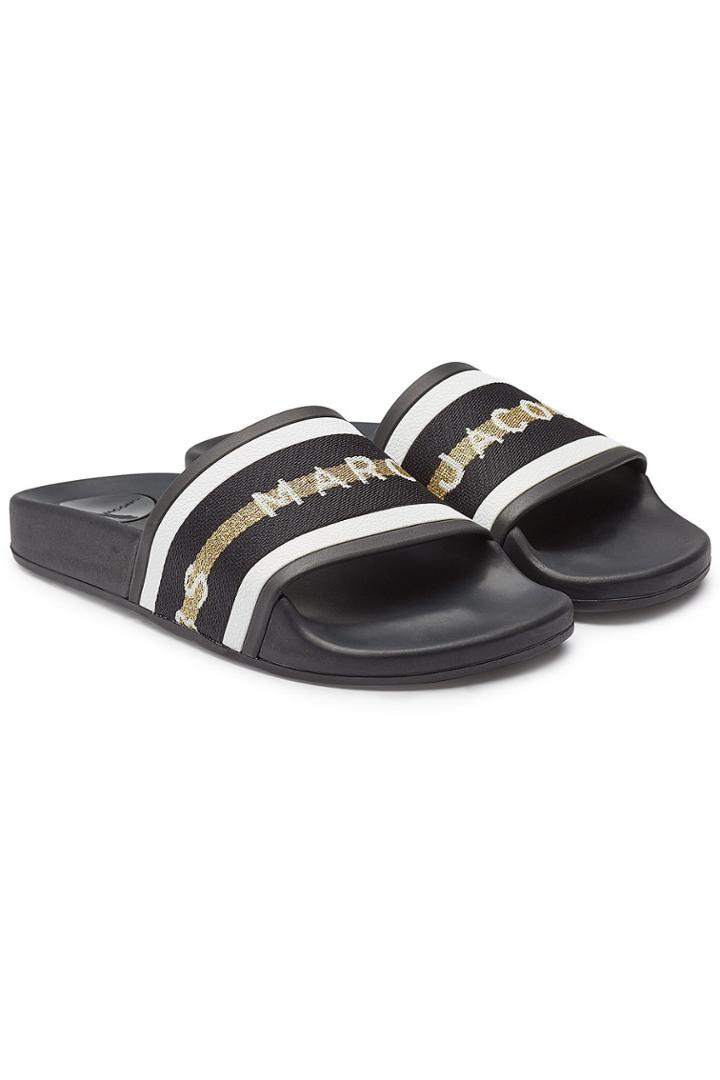 Marc Jacobs Marc Jacobs Cooper Aqua Slides