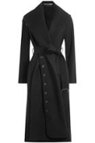 Roland Mouret Roland Mouret Wool Coat - Black