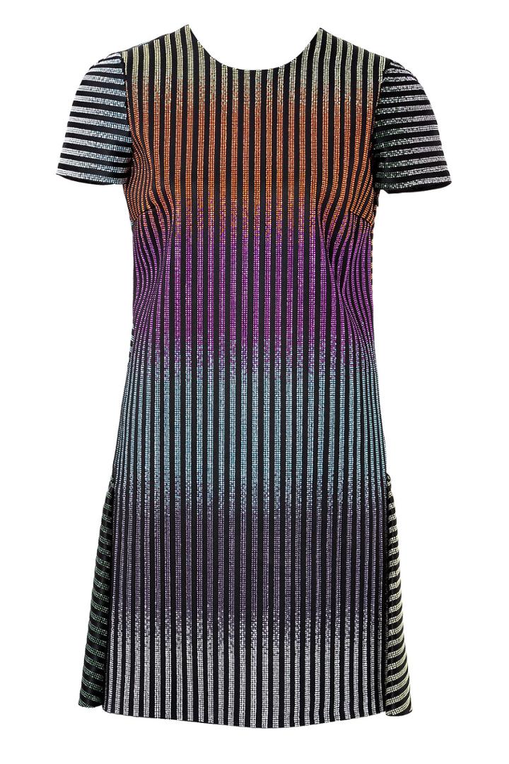 Marco De Vincenzo Marco De Vincenzo Rainbow Metallic Dress