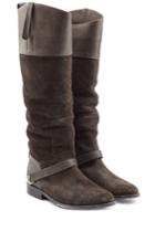 Golden Goose Golden Goose Leather-suede Riding Boots