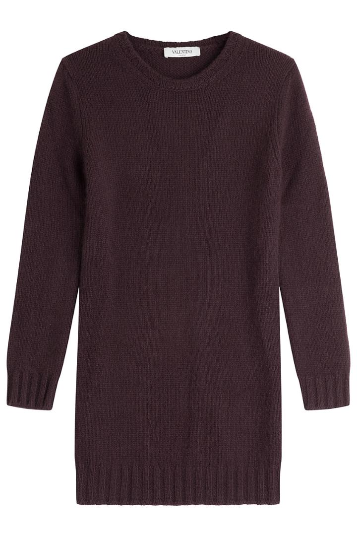 Valentino Valentino Cashmere Sweater Dress - None