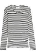 Anine Bing Anine Bing Striped Top With Cotton