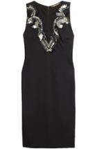 Roberto Cavalli Embellished Dress With Lace