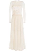 R.e.d. Valentino R.e.d. Valentino Tulle Dress With Crochet