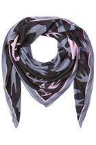 Mcq Alexander Mcqueen Mcq Alexander Mcqueen Printed Scarf - Blue