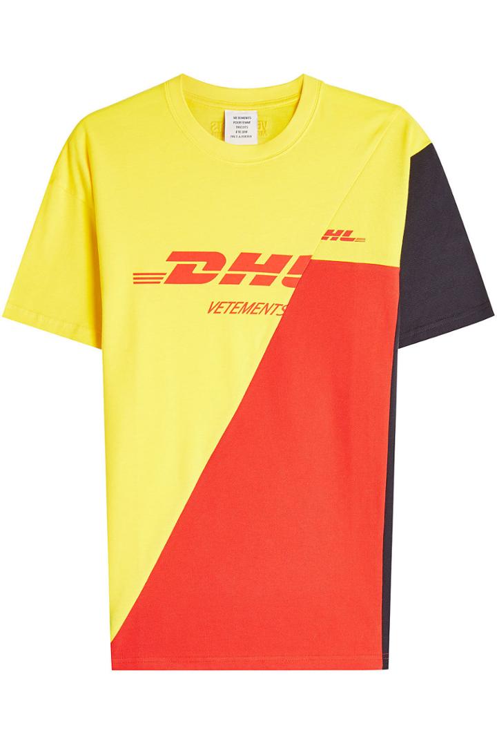 Vetements Vetements Dhl Printed T-shirt