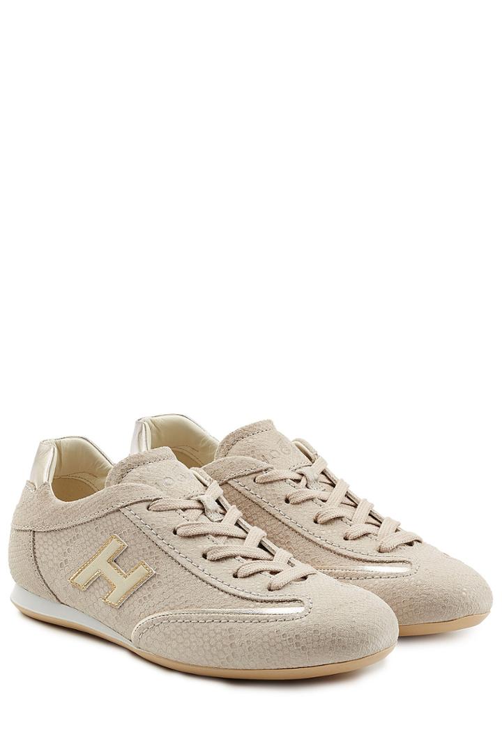 Hogan Hogan Suede Sneakers - Beige