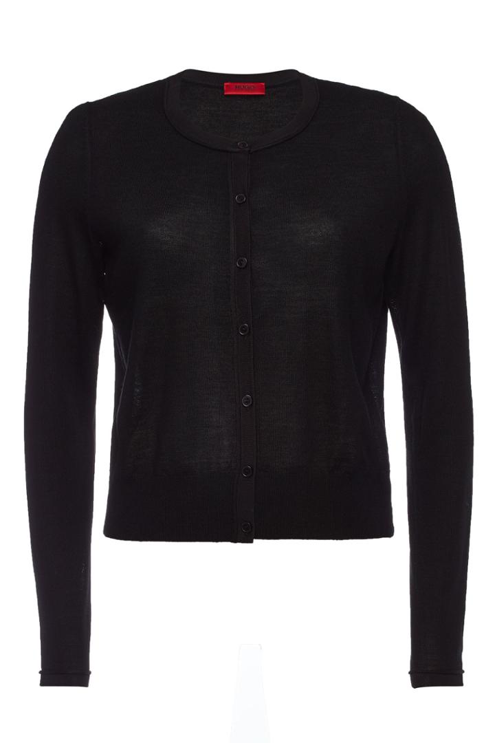 Hugo Hugo Sosalia Virgin Wool Cardigan