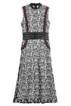 Self-portrait Self-portrait Flower Paneled Lace Dress - Florals