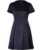 Jil Sander Navy Silk Dress