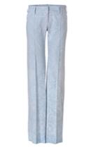 Balmain Balmain Vintage Blue Wide Leg Pants