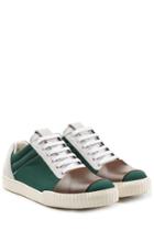 Marni Marni Sneakers With Leather - Multicolor
