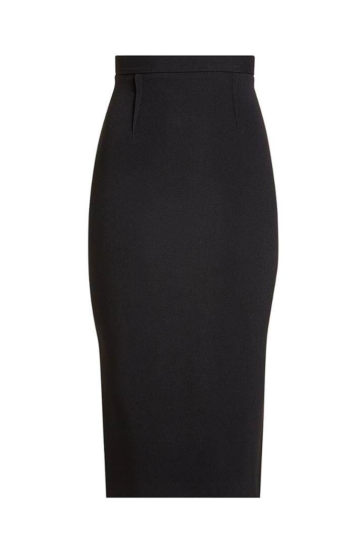 Roland Mouret Roland Mouret High-waisted Skirt - Black