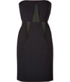 C?dric Charlier Strapless Dress In Black