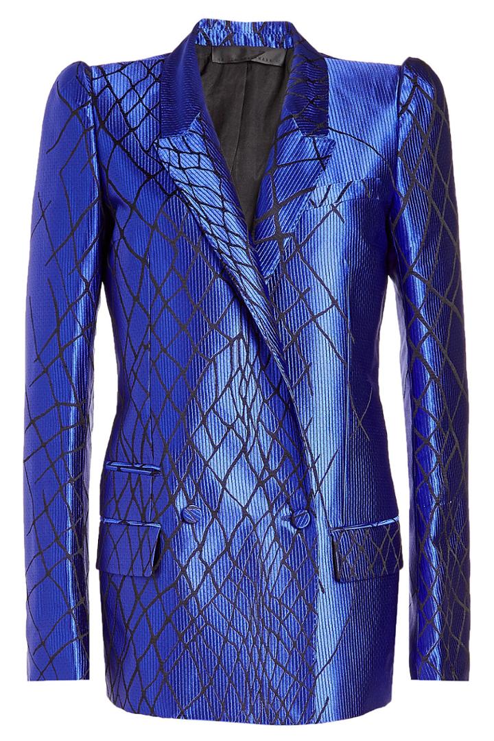 Haider Ackermann Haider Ackermann Satin Blazer With Silk