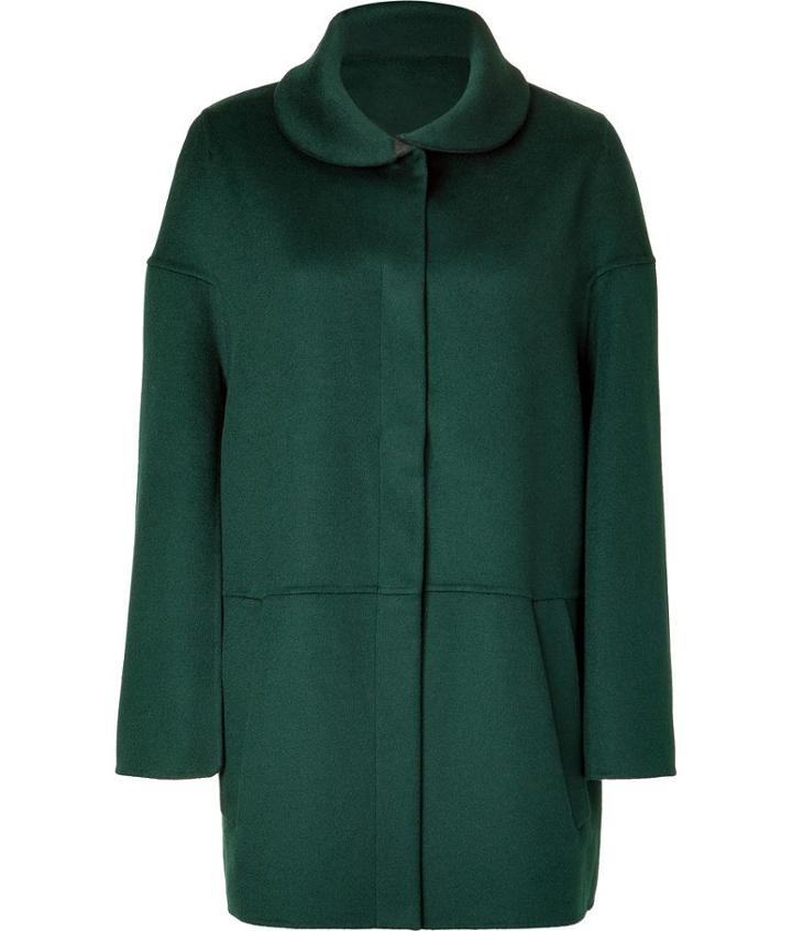 Vanessa Bruno Reseda Green Wool And Cashmere Coat