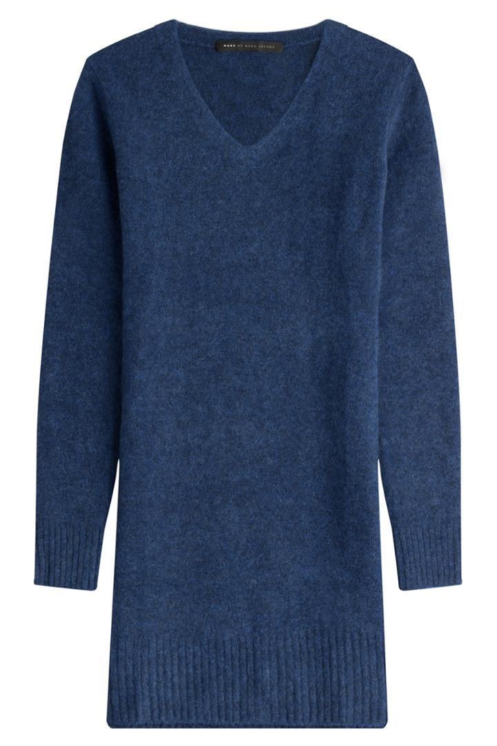Marc By Marc Jacobs Marc By Marc Jacobs Knit Dress With Merino Wool - Blue