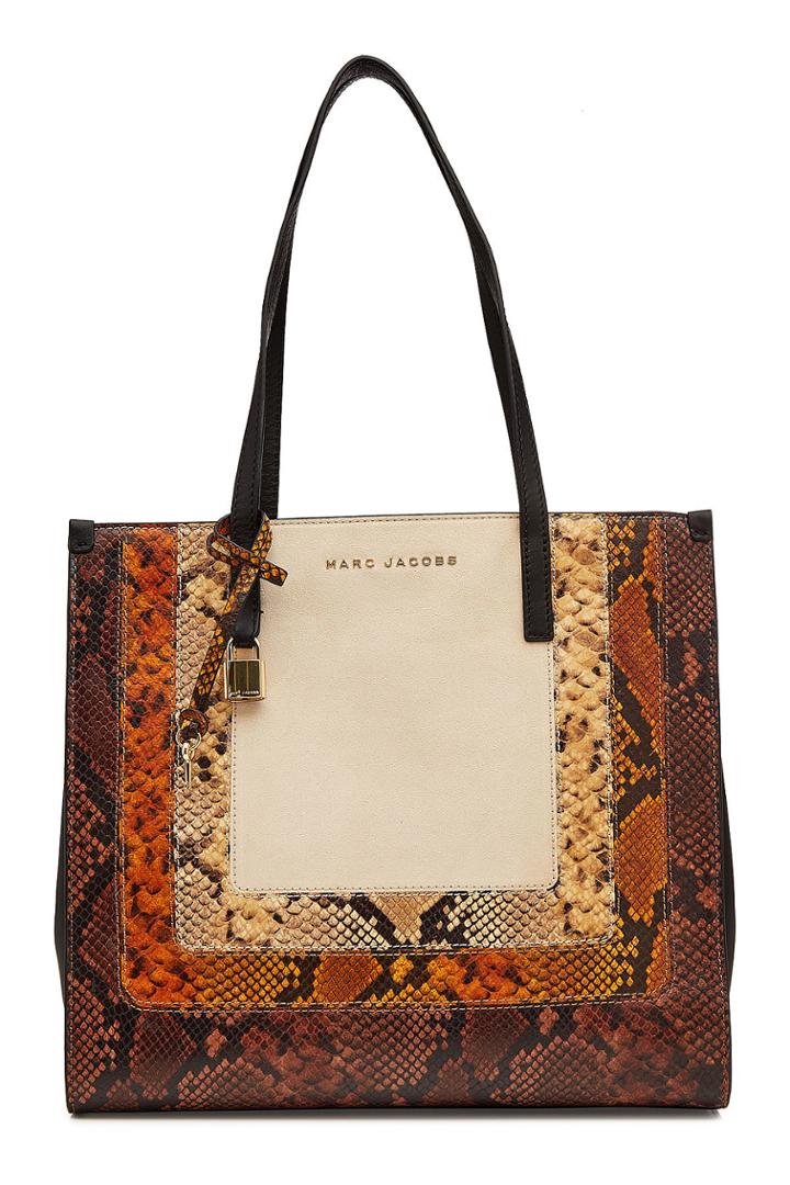 Marc Jacobs Marc Jacobs Tote In Leather And Suede