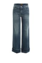 Seafarer Seafarer Wide Leg Jeans With Cropped Ankle - Blue