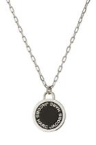 Marc Jacobs Marc Jacobs Logo Disc Necklace - Silver