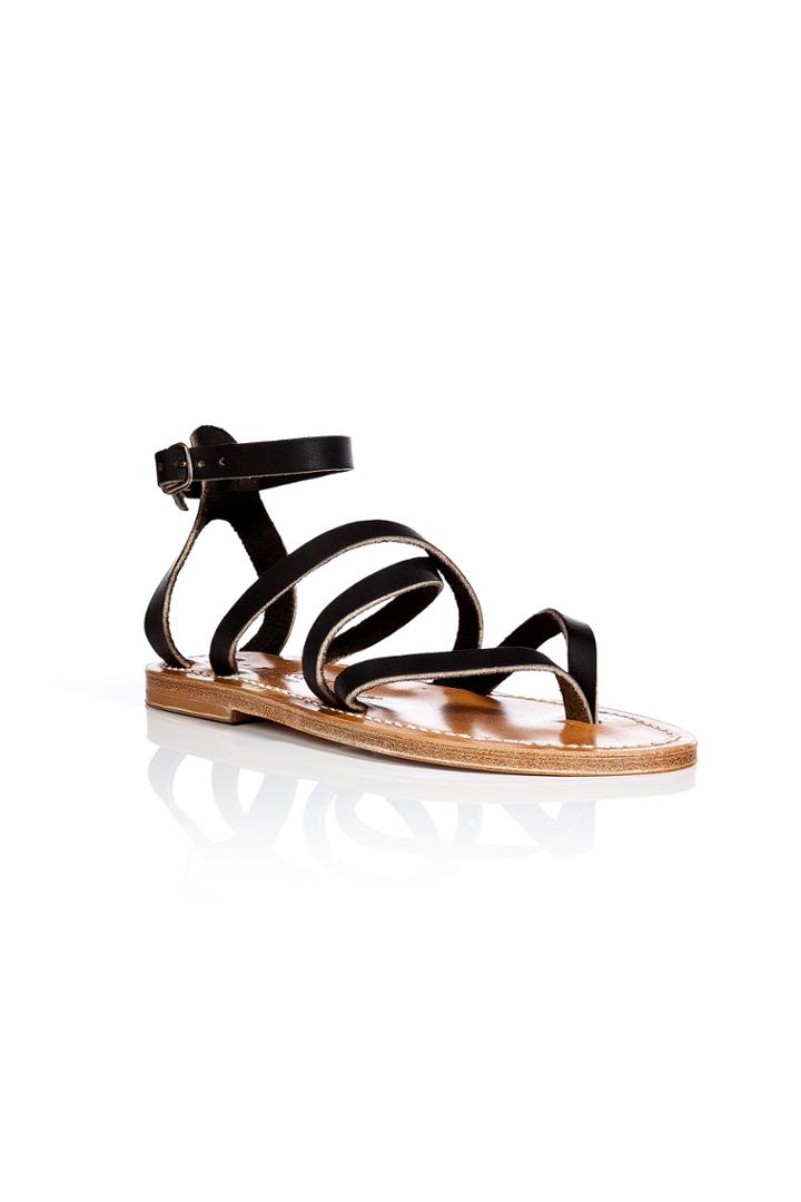 K.jacques K.jacques Leather Epicure Sandals - Brown