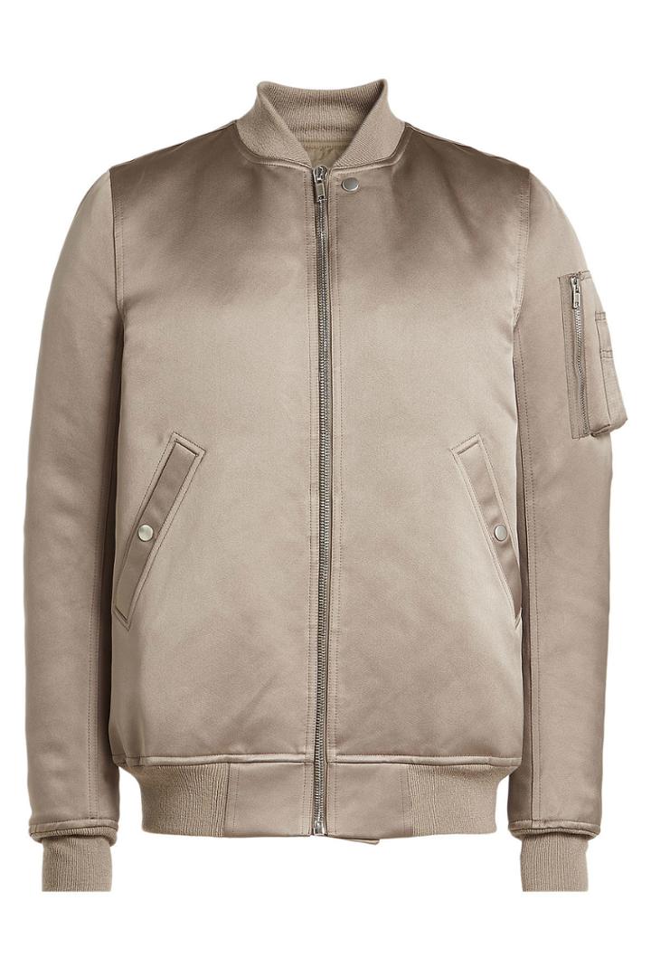 Rick Owens Rick Owens Satin Bomber Jacket
