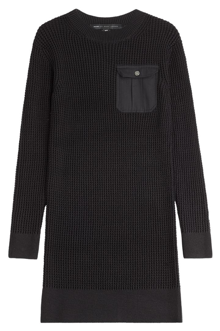 Marc By Marc Jacobs Marc By Marc Jacobs Knitted Cotton-silk Sweater Dress - None