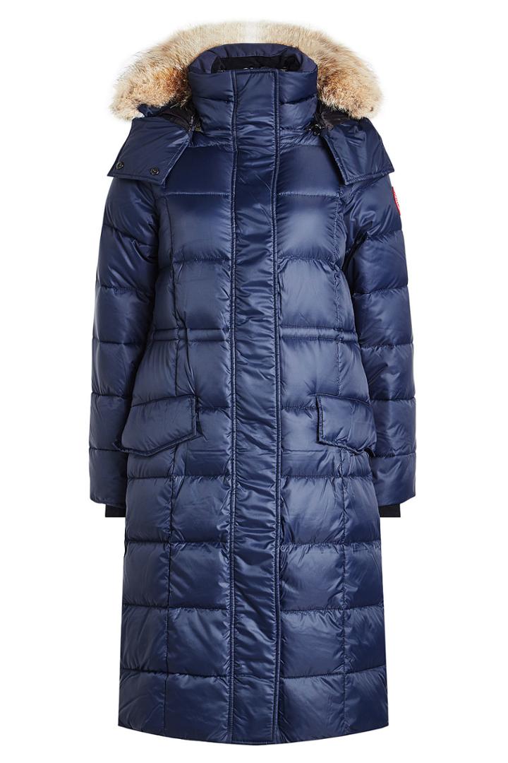 Canada Goose Canada Goose Lunenburg Down Coat With Fur-trimmed Hood