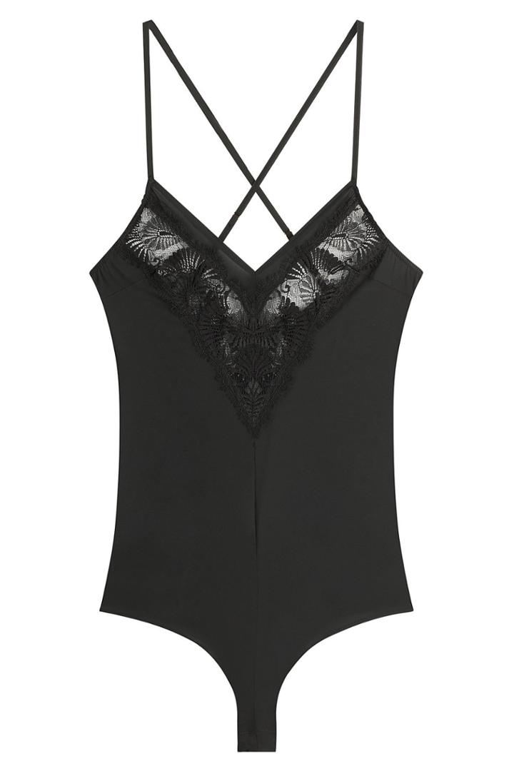 L'agent By Agent Provocateur L'agent By Agent Provocateur Teddy With Lace - Black