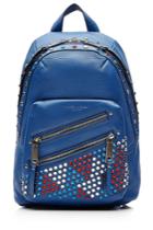 Marc Jacobs Marc Jacobs P.y.t. Embellished Leather Backpack - Blue