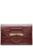 Alexander Mcqueen Alexander Mcqueen Embossed Leather Clutch