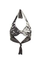 Max Mara Max Mara Plant Print Bikini Top