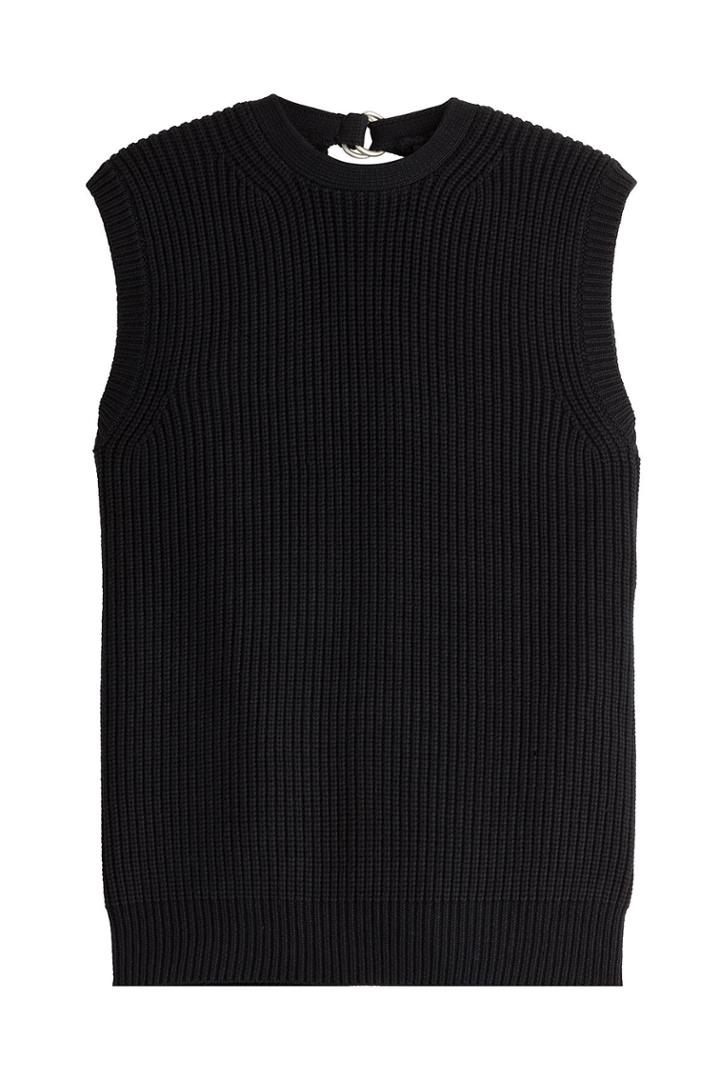 Alexander Wang Alexander Wang Knit Top With Open Back