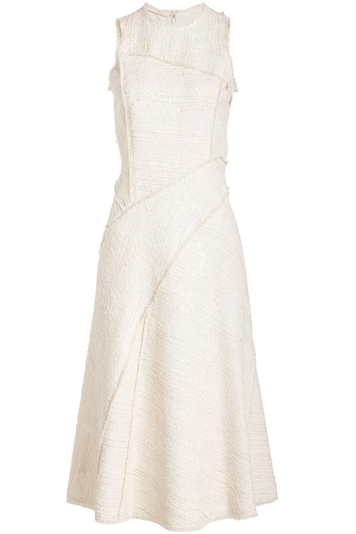 Proenza Schouler Proenza Schouler Boucle Tweed Dress With Cotton