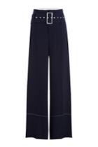 Céline Céline Wide Leg Jersey Pants - Blue