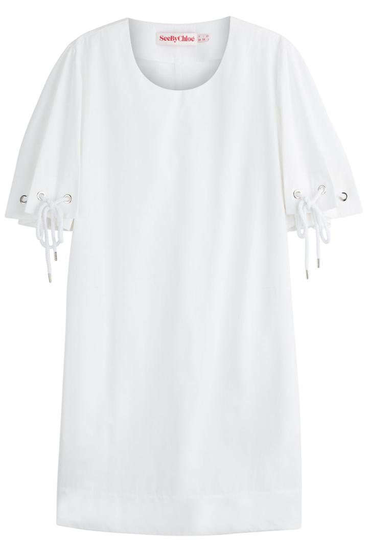 See By Chloé See By Chloé Cotton Dress With Rope Detail