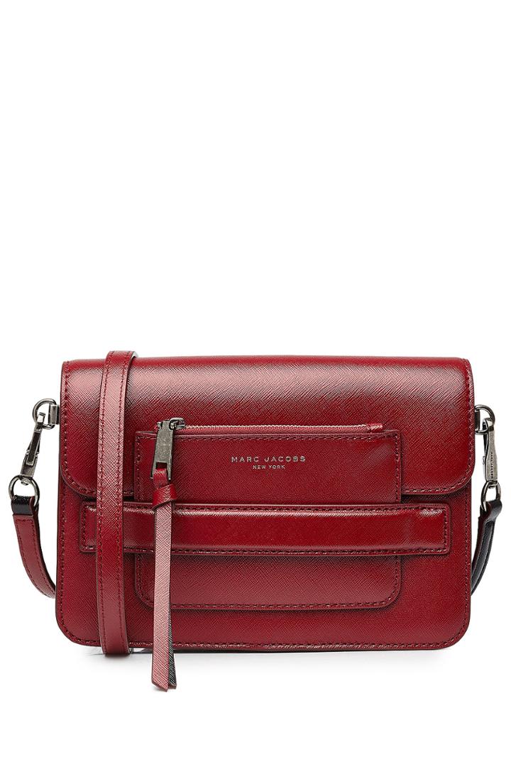 Marc Jacobs Marc Jacobs Madison Leather Shoulder Bag - Red
