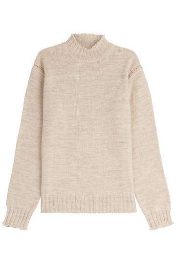 Adriano Goldschmied By Alexa Chung Adriano Goldschmied By Alexa Chung Scotland Wool Turtleneck Pullover - None