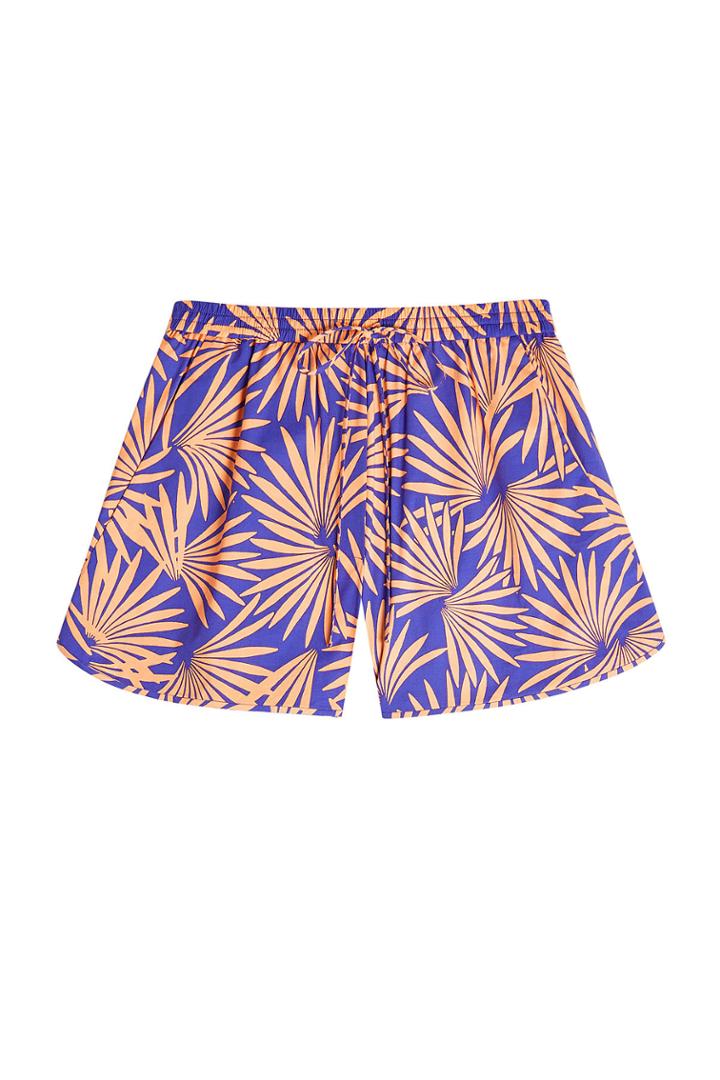 Diane Von Furstenberg Diane Von Furstenberg Printed Cotton Shorts