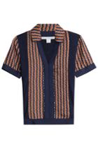 Diane Von Furstenberg Diane Von Furstenberg Merino Wool And Silk Top