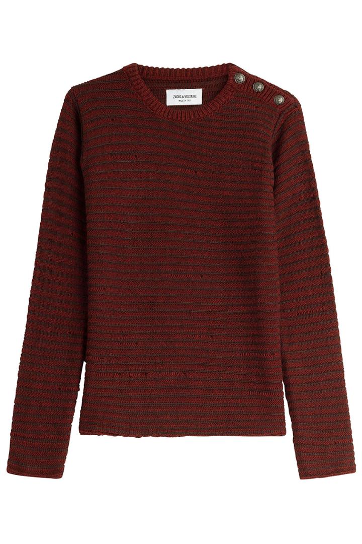 Zadig & Voltaire Zadig & Voltaire Pullover With Statement Buttons - None
