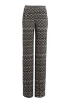 Missoni Missoni Wide Leg Wool Blend Pants - Multicolor