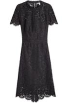 Diane Von Furstenberg Diane Von Furstenberg Lace Dress - Black