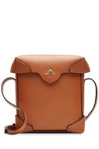 Manu Atelier Manu Atelier Mini Pristine Leather Shoulder Bag - Camel